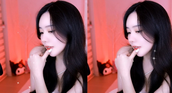 她开始慢迎迎合小心孩子