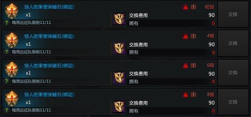 命运方舟梦幻版本强化材料一览2